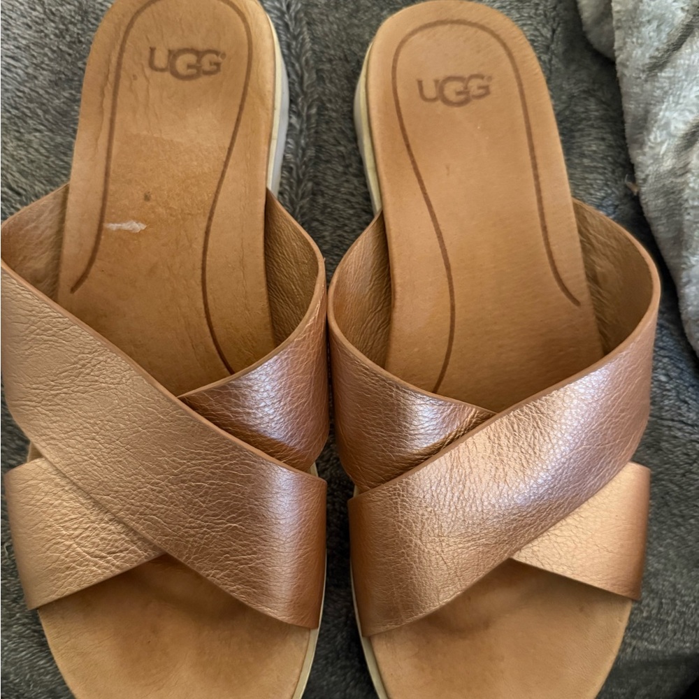 UGG Women's Kari Leather Sandal